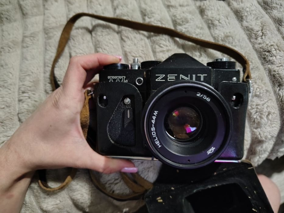 Фотоаппарат ZENIT TTL +Helios 44м 2/58, СССР,