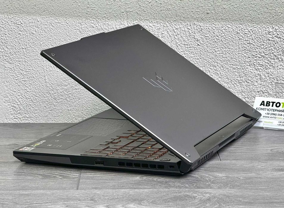 Asus Tuf Gaming A15 15 дюймів 2K 165Гц | AMD Ryzen 7 6800H | GeForce RTX 3070 | Гарантія півркоу