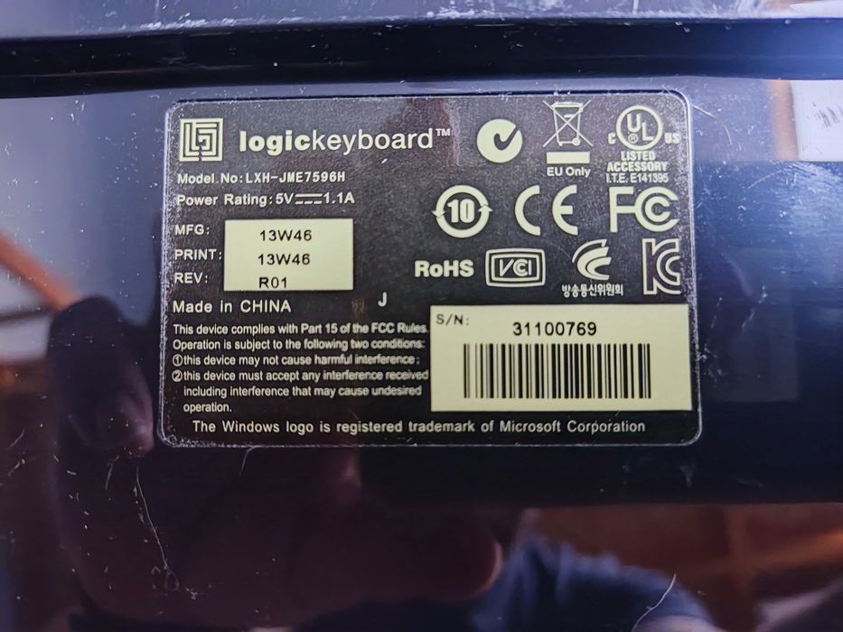 Klawiatura logickeyboard