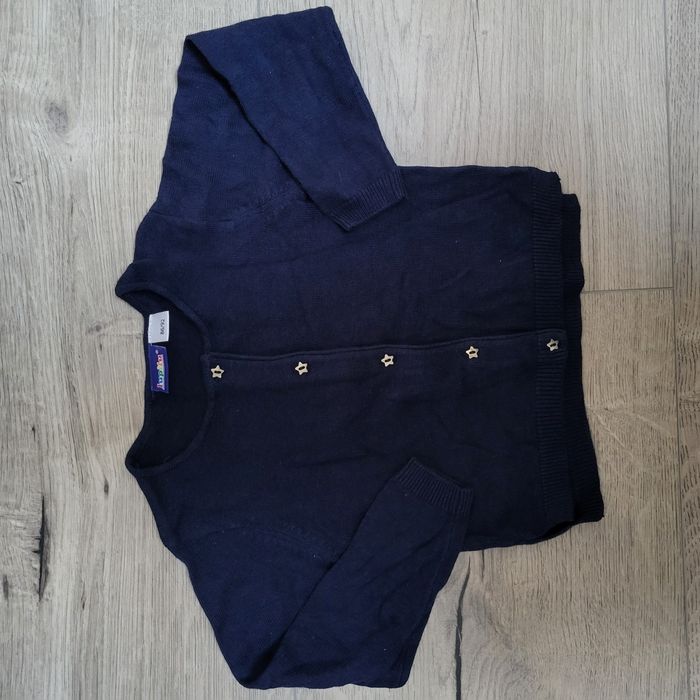 Sweter Lupilu 86/92 nowy guziki gwiazdki święta