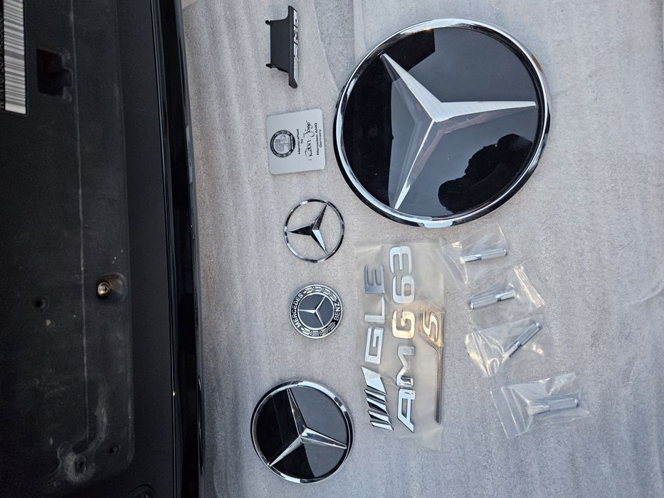Шильдикі MERCEDES-BENZ GLE Coupe C167 2019