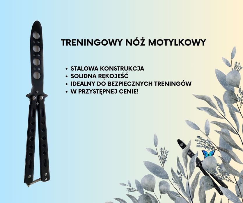 Treningowy nóż motylkowy