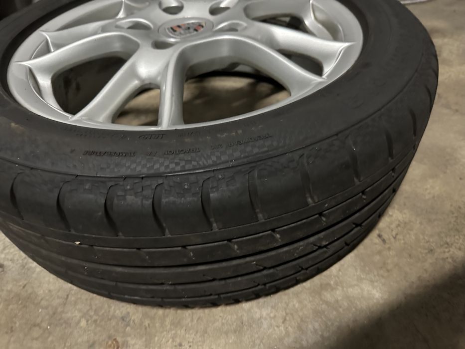 Jantes porsche 17 com pneus