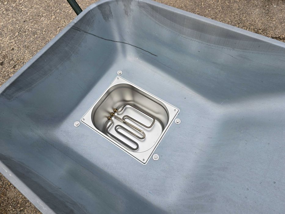 Taczka Bega Parowa Podgrzewana Ziemi Torfu Nowa