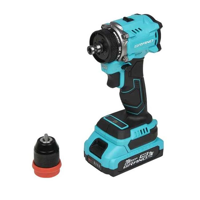 Акумуляторний шурупокрут Grand ДА-20/2 DFR BL безщітковий ГАРАНТІЯ!