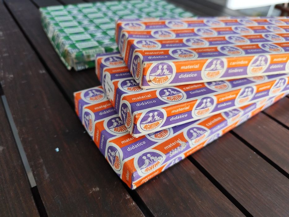 Carimbos Agatha Material Didático antigos