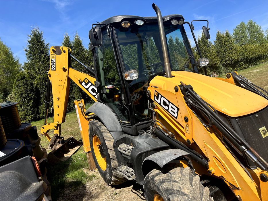 Koparko- Ładowarka JCB 3CX 2017 SITEMASTER , Joystick koparka  Polska