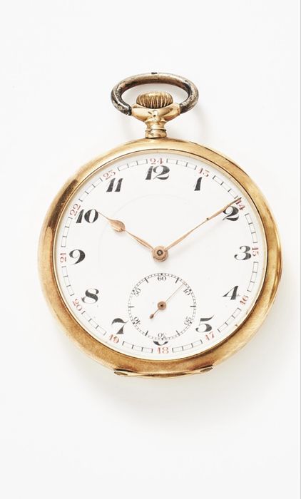Карманные часы золото 585 пробы