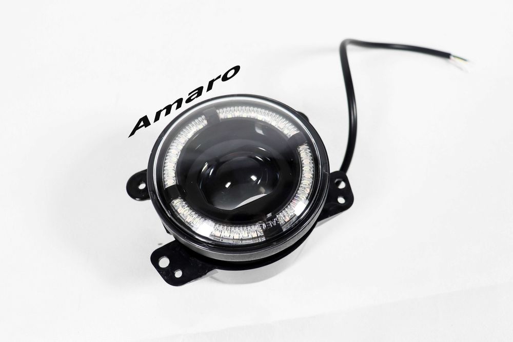 2 Farois de Nevoeiro em Led/Angel Eyes para Carro/Jipe Nº3 | NOVOS