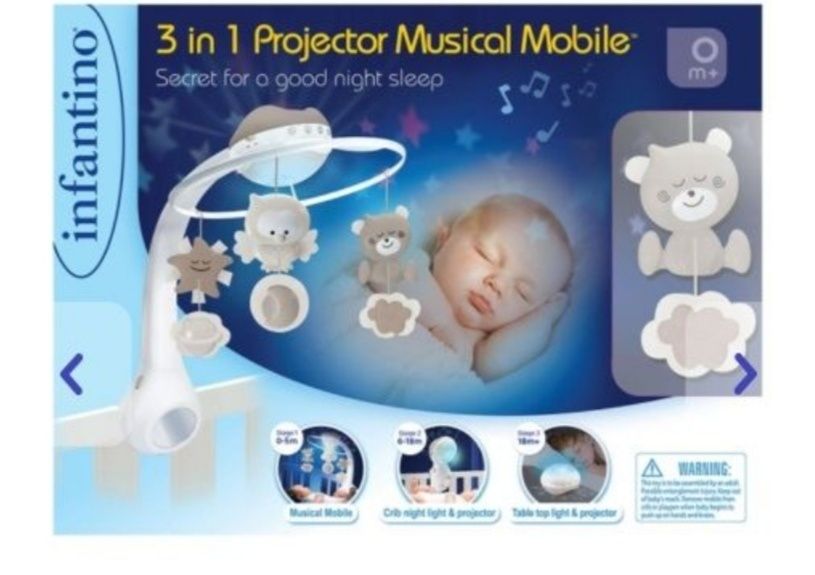 Продам музикальний мобіль з проекто 3 в 1ром