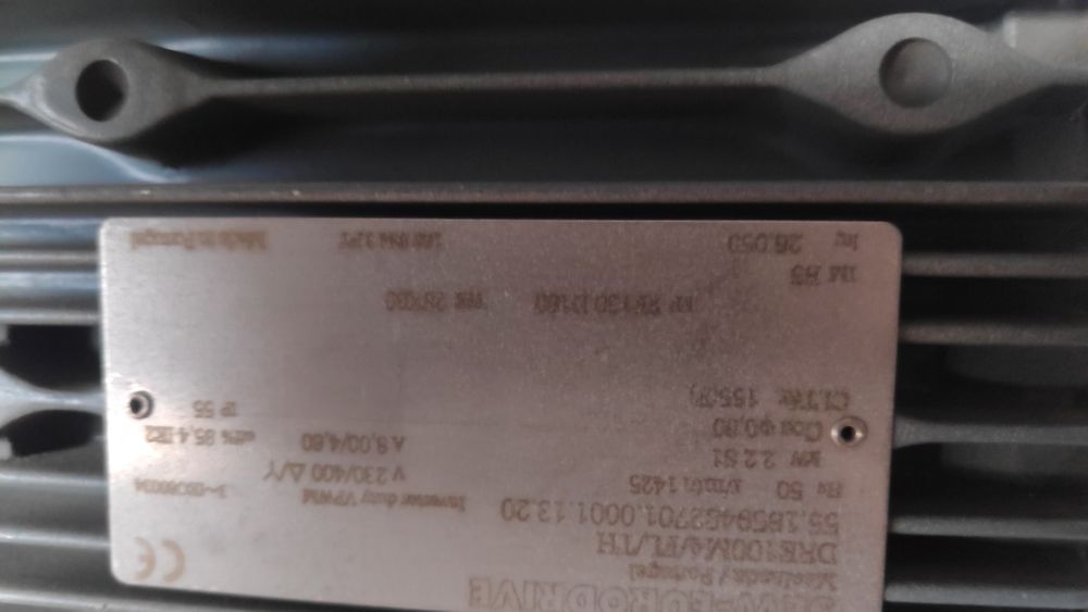 Motor elétrico 2.2 kw possível troca