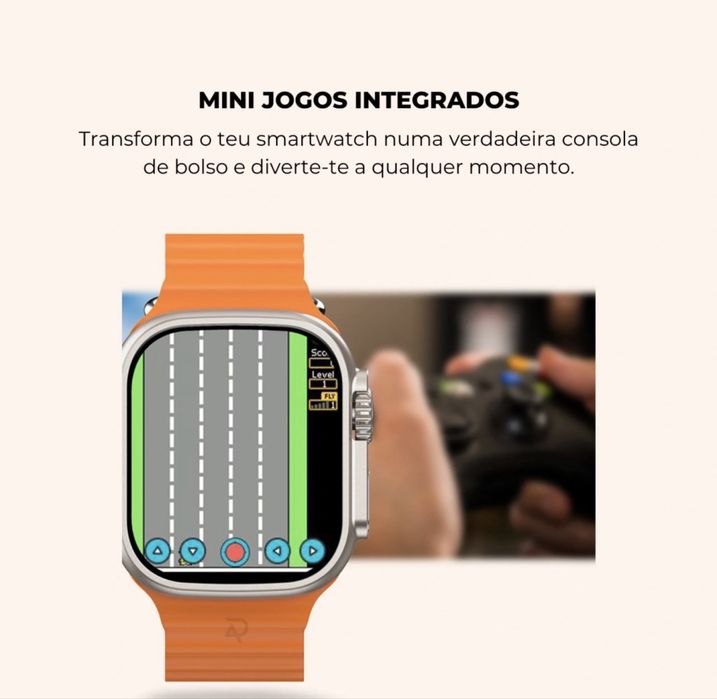 Conjunto Smartwatch Ultra + Fones