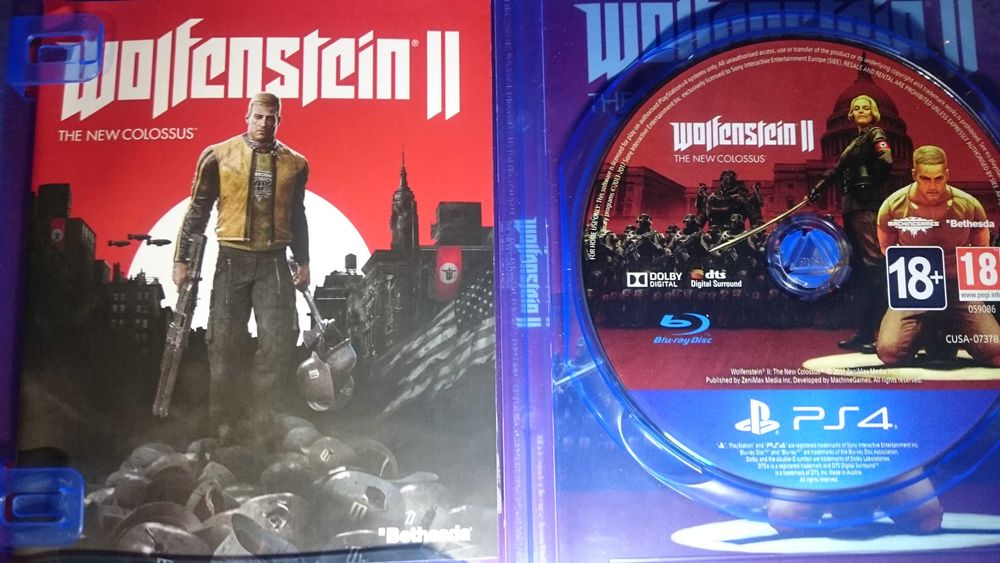 Gra Wolfenstein II 2 The New Colossus PS4 Playstation 4 polska wersja