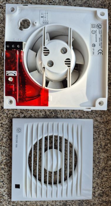 Extrator WC / Cozinha / lavandaria