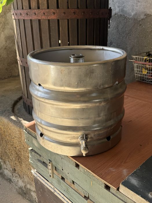 Cuba inox para vinho