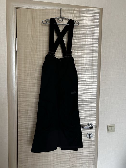 Гірськолижні штани + фліска(на дитину) Jack Wolfskin