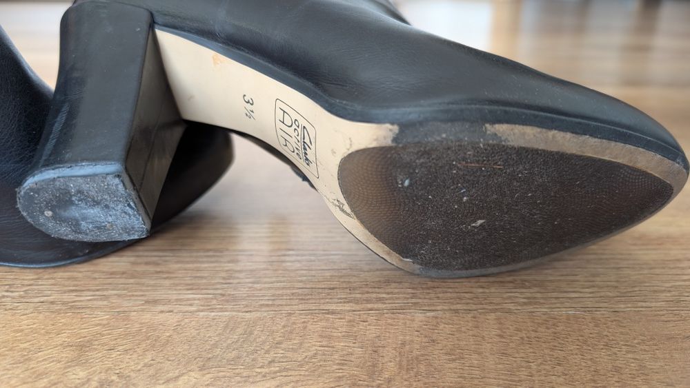 Ботильйони Clarks натур.шкіра 36р.