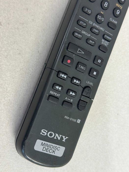 Pilot Oryginalny Sony RM-D10E Minidisc
