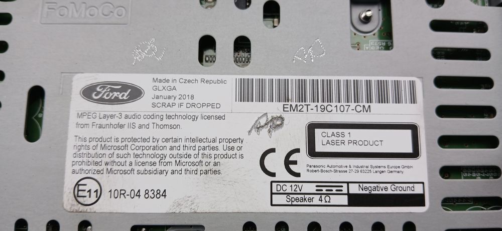 Rádio / auto-rádio FORD S-Max