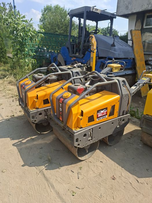Ручний віброкаток Belle TDX 650 750 кг дорожній каток з ПДВ bomag hamm ammann