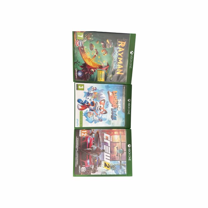 Xbox One S 500 GB + 2 pady + 3 gry