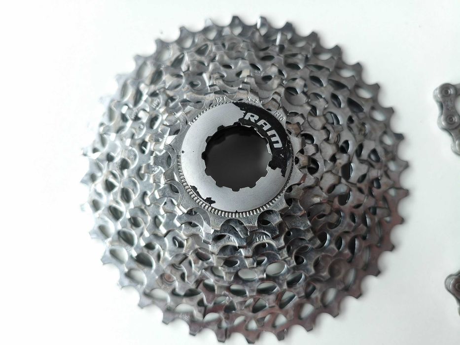 Kaseta SRAM PG-1050 10s 11-36T + Łańcuch Shimano CN-5600 + Nowa spinka