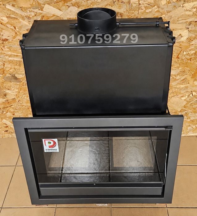 Recuperador Calor 90cm - 29kw Aquecimento Central NOVOS - até 180 Elementos
