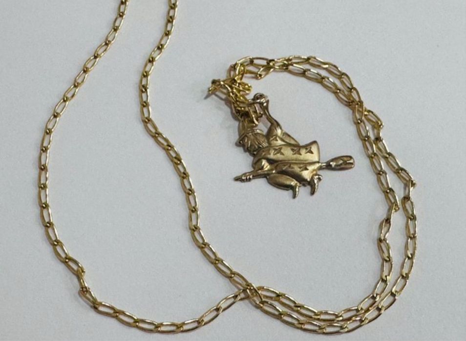 Fio ouro 9kt- colar- ouro amarelo