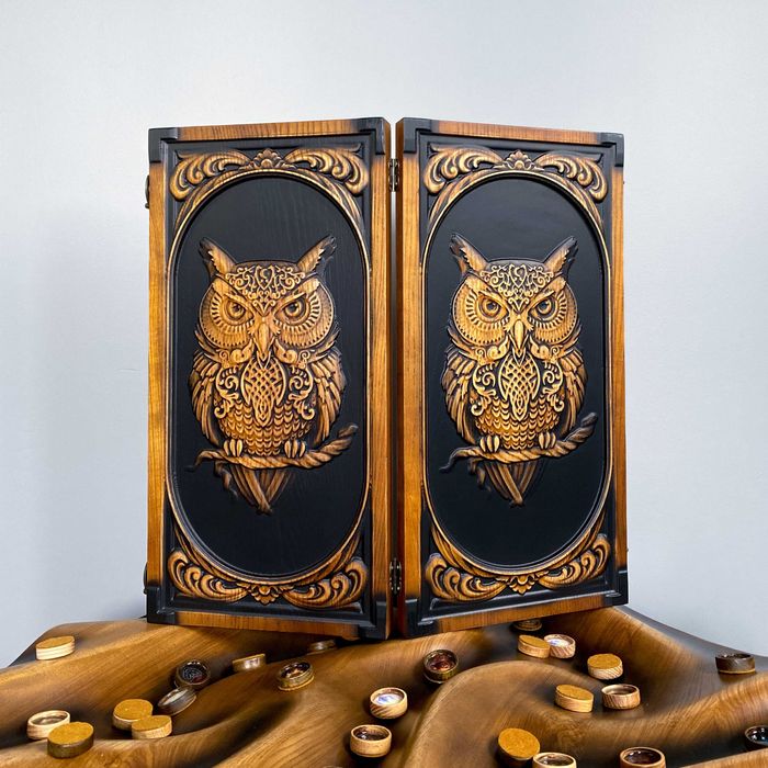 [ПОДАРОК МУЖЧИНЕ]  Деревянные Нарды ручной работы Элитного Качества