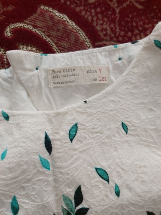 Платтячко Zara розмір 7