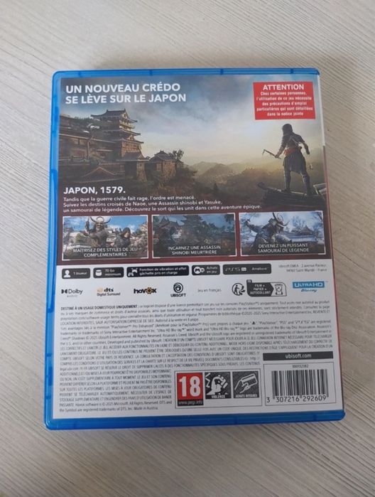 Assassin’s Creed Shadow ps5