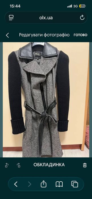 Пальто BGN eur 36, пальто BGN M, парка італійська М/Л