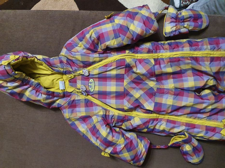 Kombinezon zimowy dla dziewczynki Coccodrillo rozmiar 74