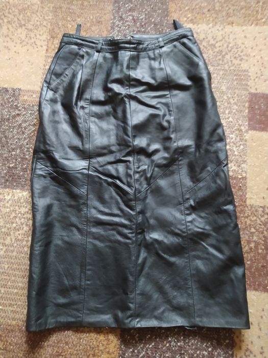 Юбка  женская, кожа нат.