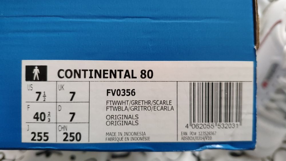 Adidas Continental 80 - 40⅔