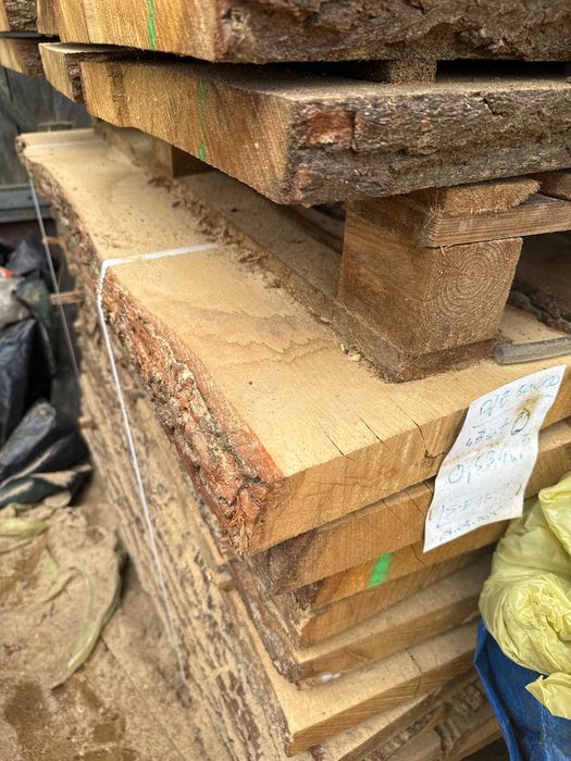 Tarcica dębowa - sucha dąb 52mm, 26mm, 2,5m, 120cm, dębina, wiąz sosna