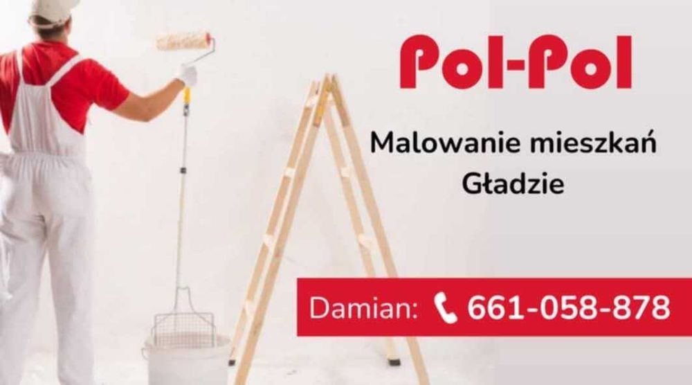 Malowanie, Gładzie,Panele