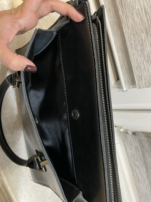 Шкіряна сумка велика