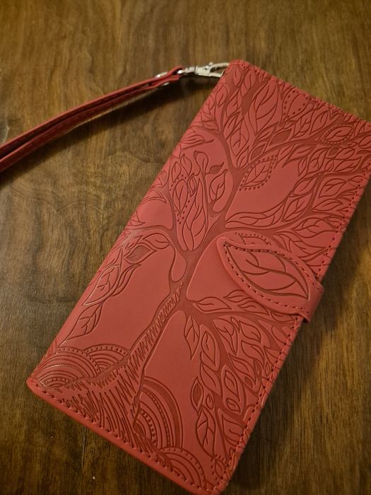 Etui case  samsung note 20  czerwony galaxy