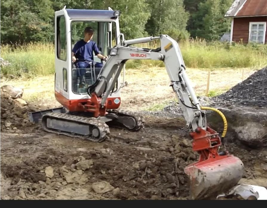 Послуги міні техніки.міні-екскаватор