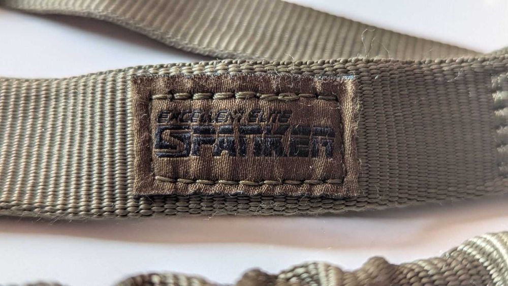 SPANKER Тактичний повідець для собак банджі дві ручки для тренувань