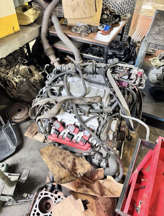Motor Audi S4/S5 3.0 TFSI CAKA 333 cv completo — com avaria