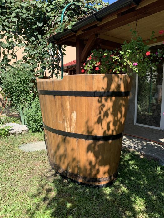 Купель, бочка дубова 138х85х112 для ДЕКОРУ