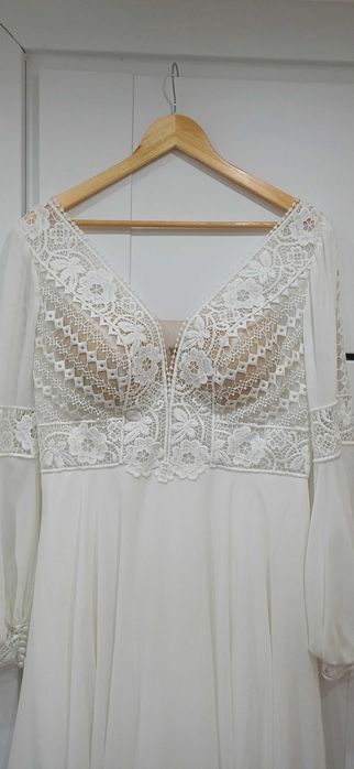 Suknia ślubna w stylu boho