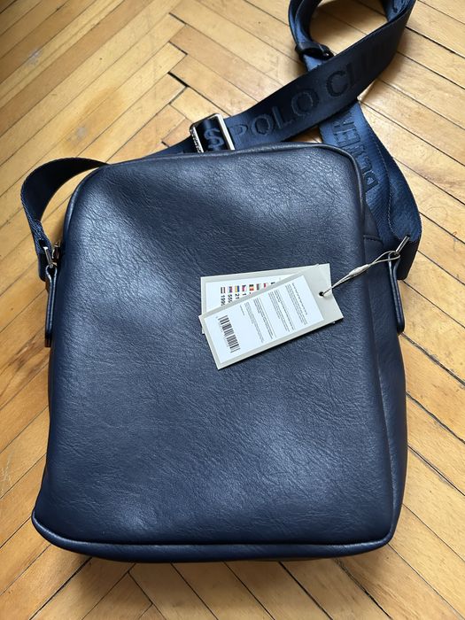 Барсетка чоловіча шкіряна нова Beverly Hills Polo Club