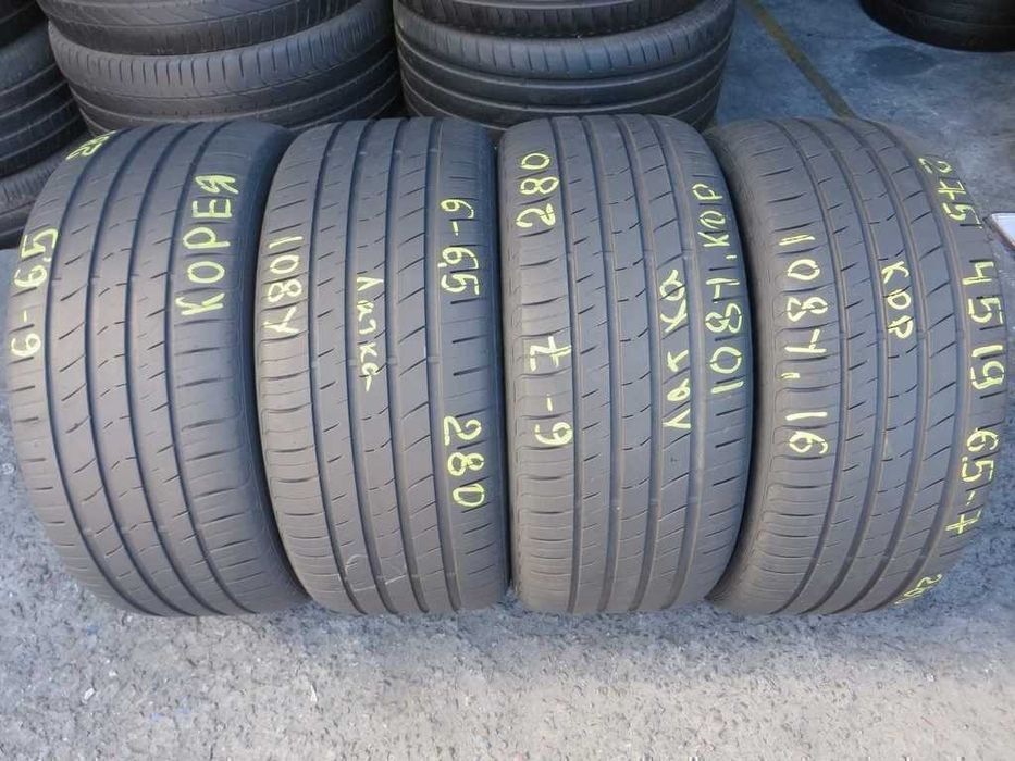 275/45 R19 108Y Nexen NferaRU1 літо 4штуки шини б/у