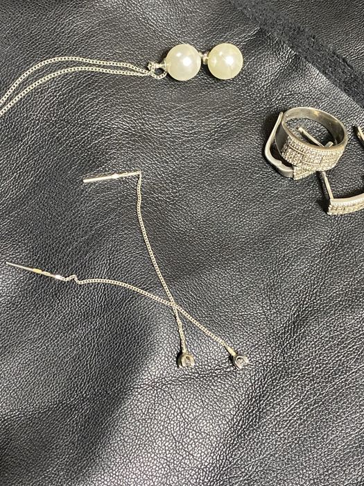 Протяжки сережки, серебро