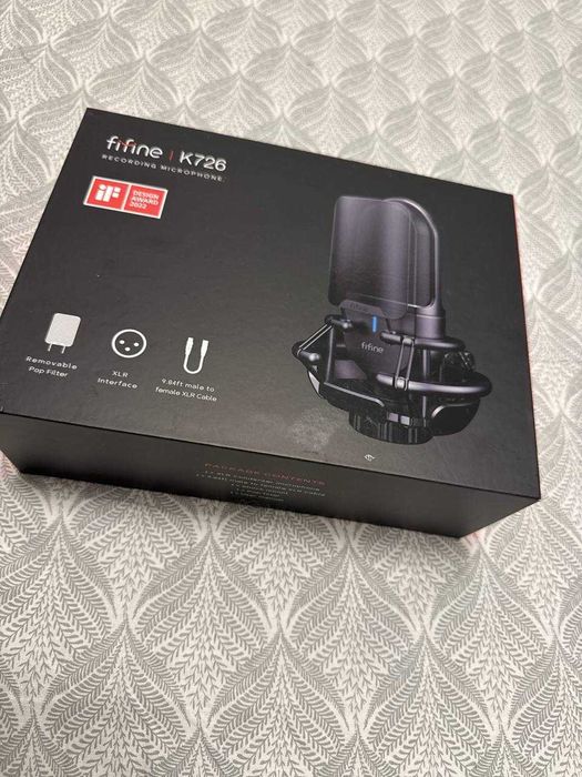 Мікрофон FIFINE K726 Black | Нова | ГАРАНТІЯ 1 МІСЯЦЬ