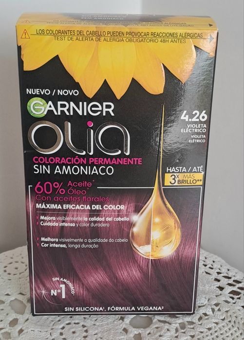 Coloração OLIA, violeta eletrico 4.26, Caixa nova intacta