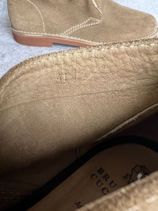 Brunello cucinelli ботинки мужские 41
